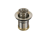 2-1/2″ Brass Bar/Prep Strainer with Lift-Out Basket
